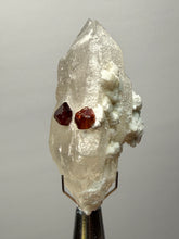 Load image into Gallery viewer, High-Grade Naturally Faceted Red Spessartine Garnet on Matrix — Skardu, Pakistan
