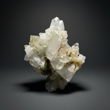 Load image into Gallery viewer, Chlorite-Included Quartz Cluster (Green Phantom Quartz) – Pakistan Mineral Specimen
