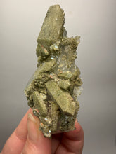 Load image into Gallery viewer, Chlorite-Included Quartz Cluster (Green Phantom Quartz) | Pakistan Mineral Specimen
