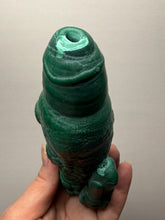 Load image into Gallery viewer, 5.9” High-Grade Malachite Stalactite “Cave” Formation | DR Congo | Mineral Collector Specimen
