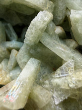 Load image into Gallery viewer, High-Grade Green Heulandite on Peach Stilbite Crystal Cluster | Deccan Traps, Maharashtra, India | Collector Mineral Specimen
