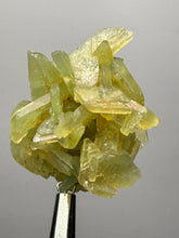 Load image into Gallery viewer, High-Grade Green Heulandite on Peach Stilbite Crystal Cluster | Deccan Traps, Maharashtra, India | Collector Mineral Specimen
