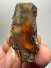 Load image into Gallery viewer, Polished Malawi Agate Half – High-Grade African Banded Agate Display Specimen

