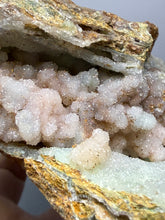 Load image into Gallery viewer, 7” Druzy Mint Green Smithsonite Cluster — Indonesia | Collector Mineral Specimen
