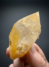 Load image into Gallery viewer, High Grade Golden Iron-Stained Himalayan Quartz Cluster | Rare Pakistan Mineral Specimen | Collector Display Crystal
