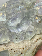 Load image into Gallery viewer, High Grade Blue YGX Fluorite Cluster – Yaogangxian Mine, Hunan, China | Collector Mineral Specimen
