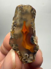 Load image into Gallery viewer, Polished Malawi Agate Half – High-Grade African Banded Agate Display Specimen
