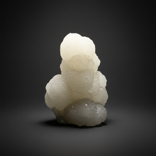 Load image into Gallery viewer, High-Grade “Dream Cloud” Druzy Chalcedony Stalactite — Maharashtra, India (Collector Display Specimen)
