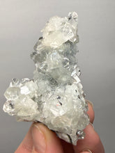 Load image into Gallery viewer, Druzy Chalcedony Stalactites with Druzy Clear Apophyllite | Maharashtra, India
