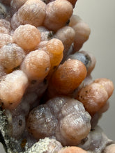Load image into Gallery viewer, “Goblin Chalcedony” Pink and Red Druzy Botryoidal Stalactites — Tichka Massif, High Atlas, Morocco

