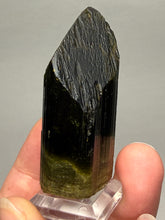 Load image into Gallery viewer, Naturally Faceted Green Tourmaline Crystal Specimen | Ocean View Mine, Pala, California, USA

