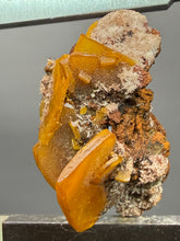 Load image into Gallery viewer, High-Grade Orange Wulfenite Collector Display Specimen | La Morita Mine, Chihuahua, Mexico
