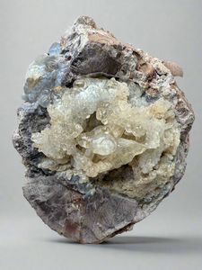 Hyalite Opal on Matrix • San Felipe Mine, Guanajuato, Mexico