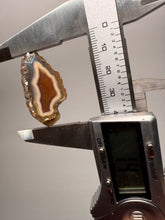 Load image into Gallery viewer, Polished Malawi Agate Half – High-Grade African Banded Agate Display Specimen
