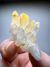 Load image into Gallery viewer, High Grade Golden Iron-Stained Himalayan Quartz Cluster | Rare Pakistan Mineral Specimen | Collector Display Crystal
