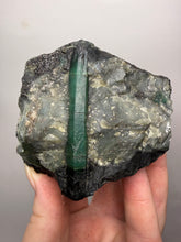 Load image into Gallery viewer, Emerald Variety Green Beryl on Matrix | Northern Bahia, Brazil | Collector Mineral Display Specimen
