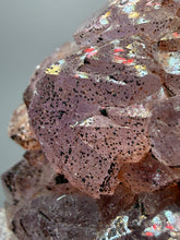 Load image into Gallery viewer, Natural Botryoidal Goethite on Amethyst Cluster | Collector Mineral Specimen | Morocco
