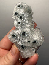 Load image into Gallery viewer, Druzy Chalcedony Stalactites with Druzy Clear Apophyllite | Maharashtra, India
