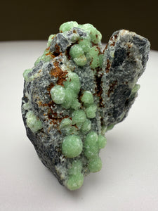 Green Wavellite Cluster Mineral Specimen • Arkansas, USA