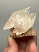 Load image into Gallery viewer, Premium Double Terminated Scalenohedral Pink Calcite with Pyrite | Leiping Mine, Guiyang County, Chenzhou, Hunan, China

