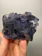 Load image into Gallery viewer, High Grade Purple YGX Fluorite Cluster – Yaogangxian Mine, Hunan, China | Collector Mineral Specimen
