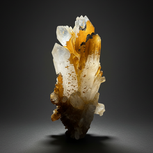 Load image into Gallery viewer, Golden Iron-Stained Himalayan Quartz Cluster | Pakistan | Collector Display Specimen
