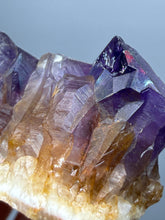 Load image into Gallery viewer, Premium Hematite-Phantom Deep Magenta Ametrine Cluster | Deccan Traps, India | Collector Mineral Specimen
