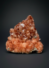 Load image into Gallery viewer, LARGE Rare Red Druzy Apophyllite with Red Stilbite Cluster | India | Collector Mineral Specimen
