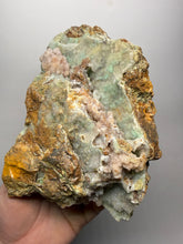 Load image into Gallery viewer, 7” Druzy Mint Green Smithsonite Cluster — Indonesia | Collector Mineral Specimen
