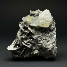 Load image into Gallery viewer, Premium Aquamarine with Mica on Matrix Collector Mineral Specimen – Nagar Valley, Pakistan
