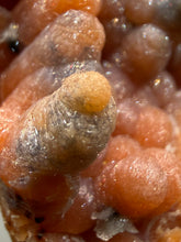 Load image into Gallery viewer, “Goblin Chalcedony” Pink &amp; Orange Druzy Botryoidal Stalactites— Tichka Massif, High Atlas, Morocco
