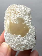 Load image into Gallery viewer, Rare Botryoidal Yellow Fluorite on Quartz Matrix  Collector Mineral Specimen – Maharashtra, India
