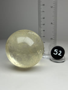 Golden Calcite Sphere • High Grade