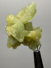 Load image into Gallery viewer, High-Grade Green Heulandite on Peach Stilbite Crystal Cluster | Deccan Traps, Maharashtra, India | Collector Mineral Specimen
