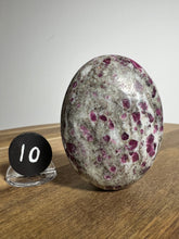 Load image into Gallery viewer, Ruby in Albite Palm Stone from India
