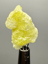 Load image into Gallery viewer, Vibrant Yellow Brucite Thumbnail Mineral Specimen | Collector Crystal from Killa Saifullah District in Balochistan Province, Pakistan
