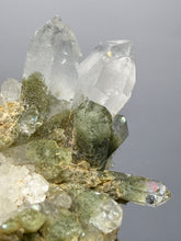 Load image into Gallery viewer, Chlorite-Included Quartz Cluster (Green Phantom Quartz) | Pakistan Mineral Specimen
