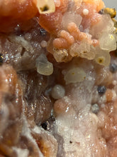 Load image into Gallery viewer, “Goblin Chalcedony” Pink &amp; Orange Druzy Botryoidal Stalactites— Tichka Massif, High Atlas, Morocco
