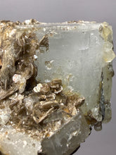 Load image into Gallery viewer, Premium Aquamarine with Mica on Matrix  Collector Mineral Specimen – Nagar Valley, Pakistan
