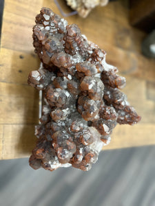 Red Daye Tower Calcite Cluster • Hubei Daye, China