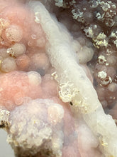 Load image into Gallery viewer, “Goblin Chalcedony” Pink &amp; Orange Druzy Botryoidal Stalactites— Tichka Massif, High Atlas, Morocco
