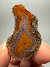Load image into Gallery viewer, Polished Malawi Agate Half – High-Grade African Banded Agate Display Specimen
