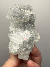 Load image into Gallery viewer, Druzy Chalcedony Stalactites with Druzy Clear Apophyllite | Maharashtra, India
