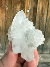 Load image into Gallery viewer, Clear Gem Apophyllite + Apophyllite Flower Stalactites • Maharashtra, India
