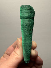 Load image into Gallery viewer, 3.8” High-Grade Malachite Stalactite “Cave” Formation | DR Congo | Mineral Collector Specimen
