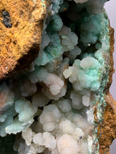 Load image into Gallery viewer, 8” Druzy Mint Green Smithsonite Cluster — Indonesia | Collector Mineral Specimen
