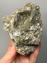 Load image into Gallery viewer, Premium Aquamarine with Mica on Matrix  Collector Mineral Specimen – Nagar Valley, Pakistan
