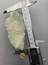 Load image into Gallery viewer, High-Grade Gemmy Green Apophyllite on White Stilbite  | Deccan Traps, Maharashtra, India
