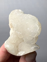 Load image into Gallery viewer, High-Grade “Dream Cloud” Druzy Chalcedony Stalactite — Maharashtra, India (Collector Display Specimen)
