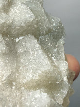 Load image into Gallery viewer, Rare Druzy Golden “Diamond” Calcite on Zeolite Matrix — Maharashtra, India | Collector Cabinet Specimen
